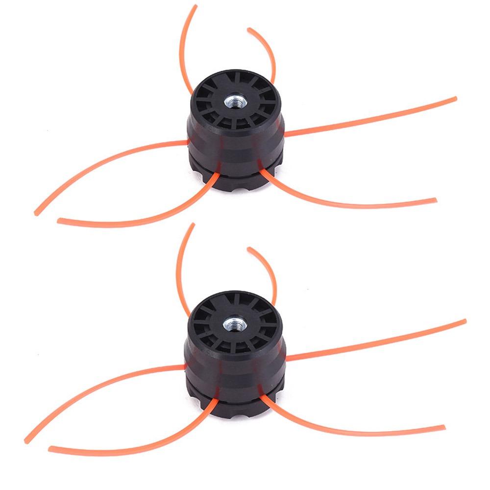 2Pcs Easy To Install Grass Trimmer Head High-Efficiency Universal Weeding Head Garden Accessories