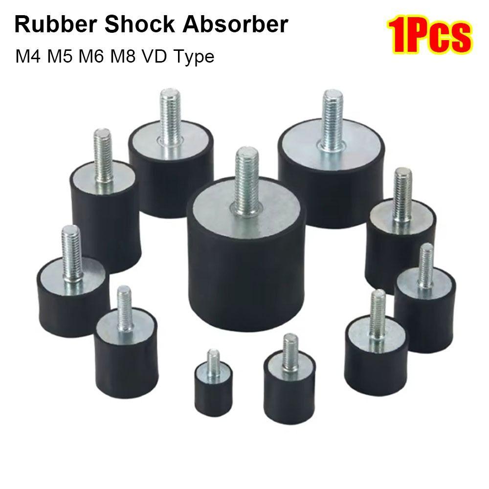 1Pcs Male Thread Rubber Shock Absorber Anti-vibration Damper Mount New Crash Pad  Tool Parts