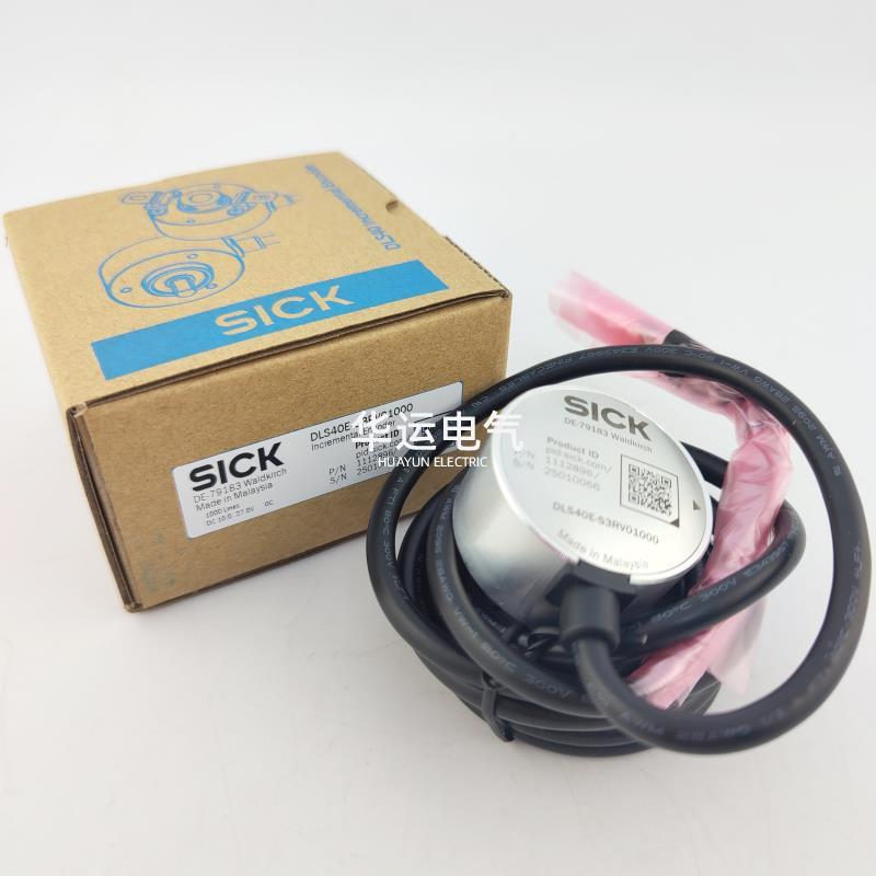 SICK Incremental Encoder 1112896 DLS40E-S3RV01000 Solid Shaft