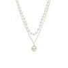 Retro Double-Layer Pearl Choker Necklace - Minimalist Luxury, Trendy Women's Clavicle Chain Jewelry