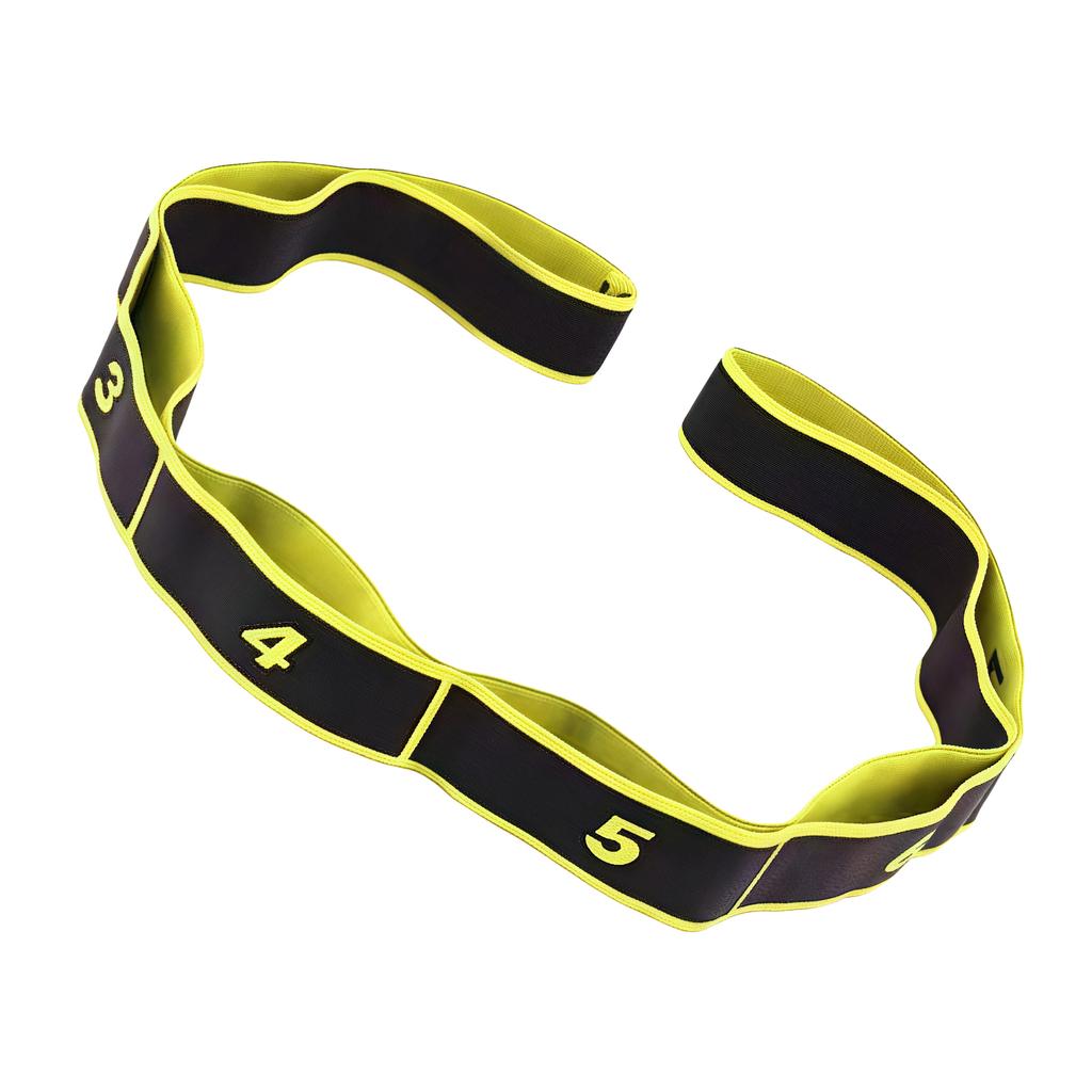 Fitness Exercise Resistance Band With Number Elastic Stretch Resistance Band Tension Band Pilates Pull Rope Enduring