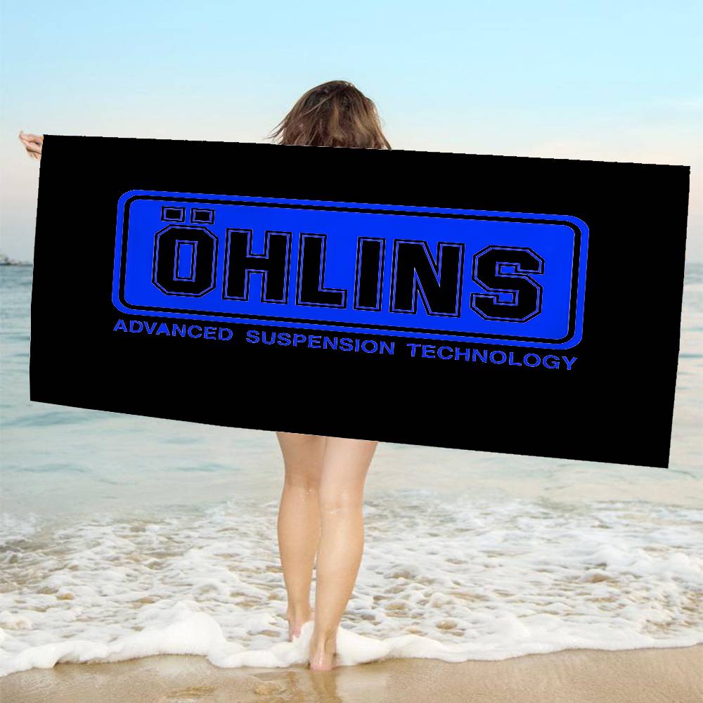 

Ohlins logo Microfiber Beach Towel Absorbent Quick dry Soft Yoga Swimming Resort Mountain Climbing Towel W40*H60(CM)