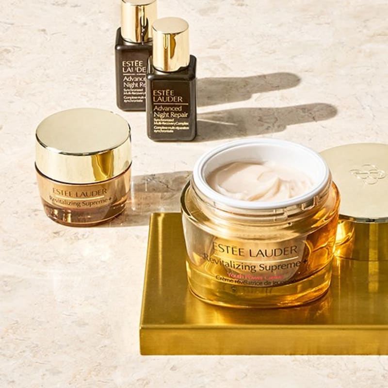 [Estee Lauder] Supreme Firming Power Cream 75ML Large Capacity (2 x 15ml brown bottles, 15ml Firming Cream included)