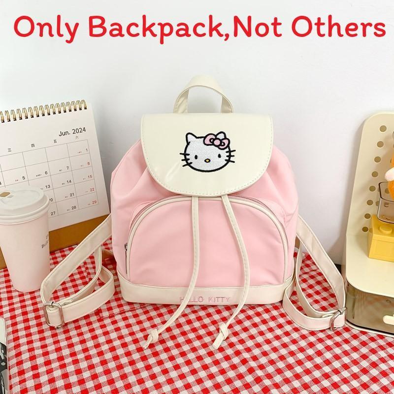 Мягкий рюкзак Sanrio My Melody с большой вместимостью для повседневного использования. StyleF