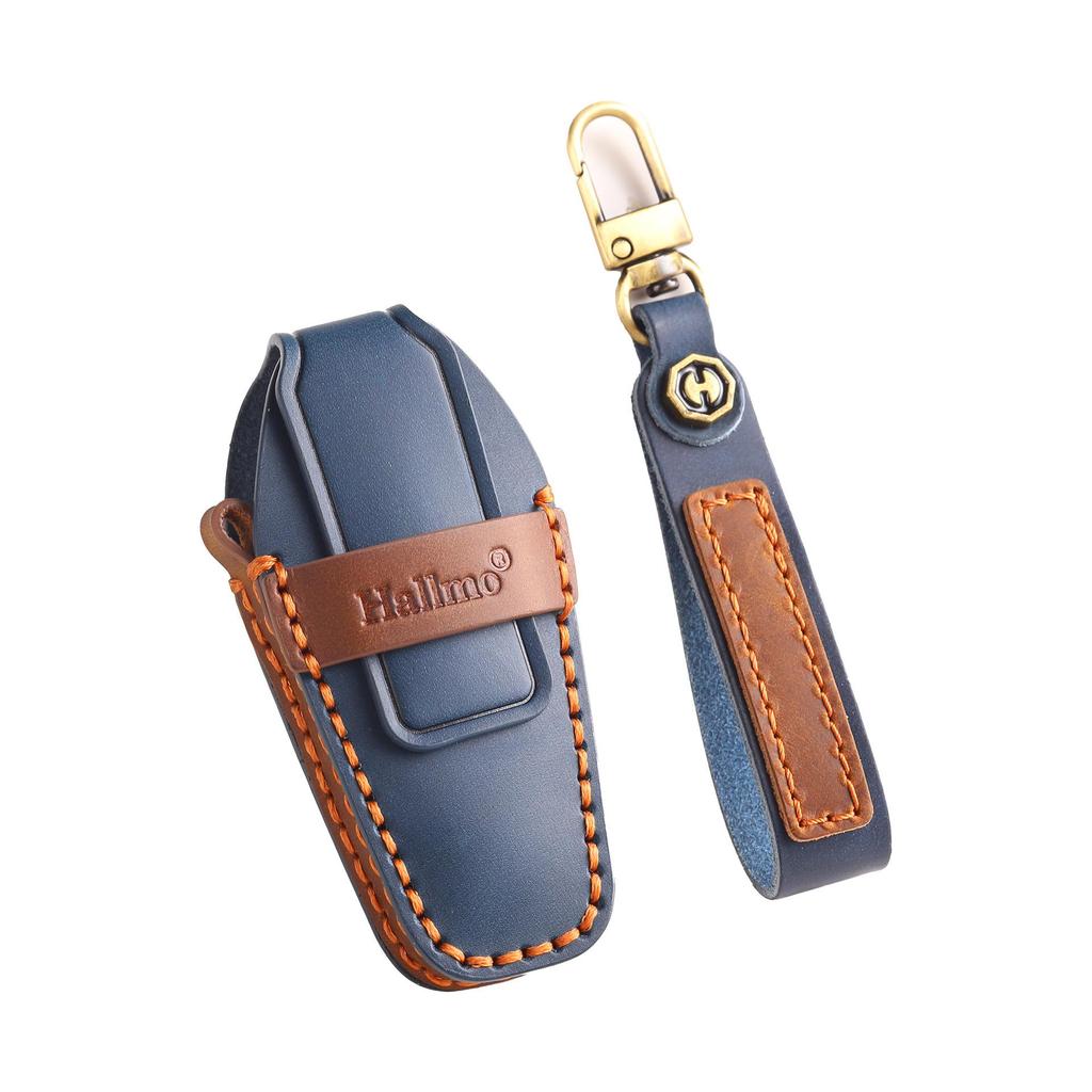 Custom Leather Key Cover for 2024 Chery iCAR03 New Energy Vehicle