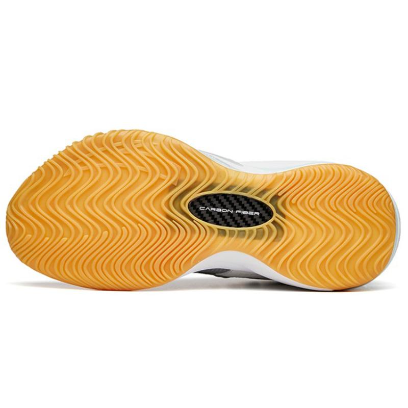 Anta Berserk 3 Cushioning Anti-Slip And Wear-Resistant Low-Top Performance Basketball Shoes Men's Gray Sneakers