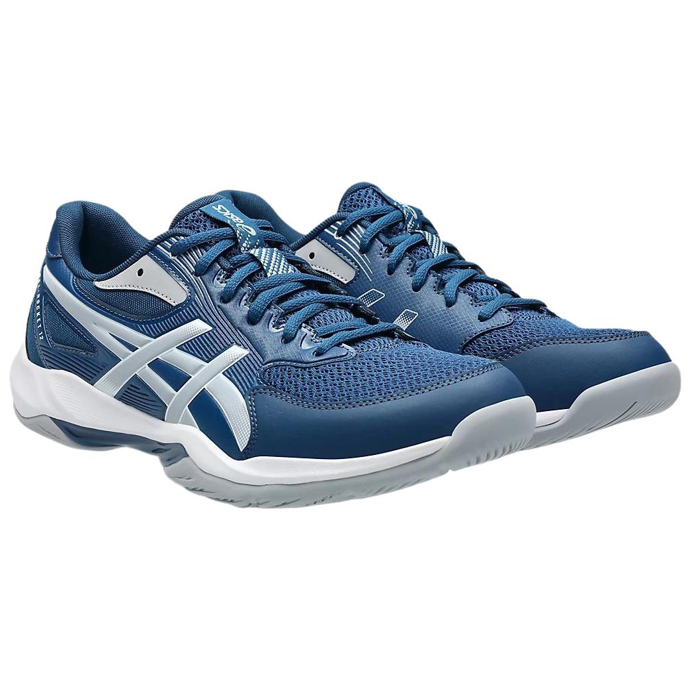 ASICS Gel Rocket 12 Mako Blue Piedmont Grey Men Sneakers 1071A116-400