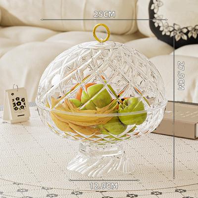 Schale zum Servieren von Früchten, Ausstellungsbehälter Küchentheke, Partyplatte Leckereien