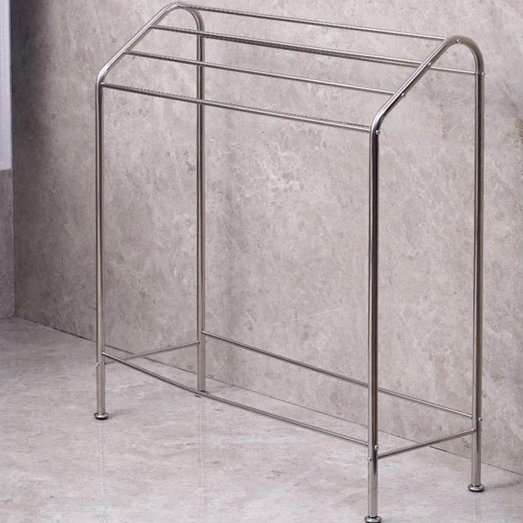 Standhandtuchhalter 4-stöckig für Decken neben Badewanne oder Dusche Handtuchständer Pool-Handtuchhalter Außenbereich