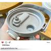 1000/1200Ml Stainless Steel Insulated Kettle With Straw, Vacuum Bottle For Office, Car, Travel, Camping & Holiday Gifts