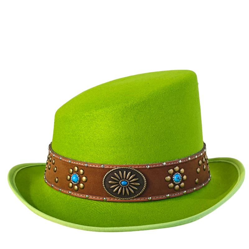 Schräges Oberteil Fedora Unisex Gentleman Cosplay Derby Bowlerhut Britische Form Hut Herbst Winter Magischer Hut Federzubehör