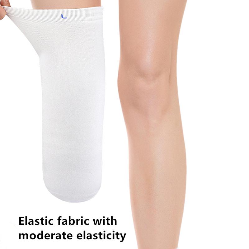 Thicken Calf Prosthetic Gel Sleeve Silicone Sock Disabled Residual Limb Leg Below Knee Amputees Sheath Soft Cover Liner Stump