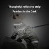 Dustproof Dog Overall for Outdoor Activity Insulated for Warmth Size Option S to XXL with Reflective Safety
