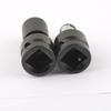 Electric Wrench Adapter: 1/2 To 1/4 Inch Inner Hexagon Conversion with Telescopic Spring Sleeve