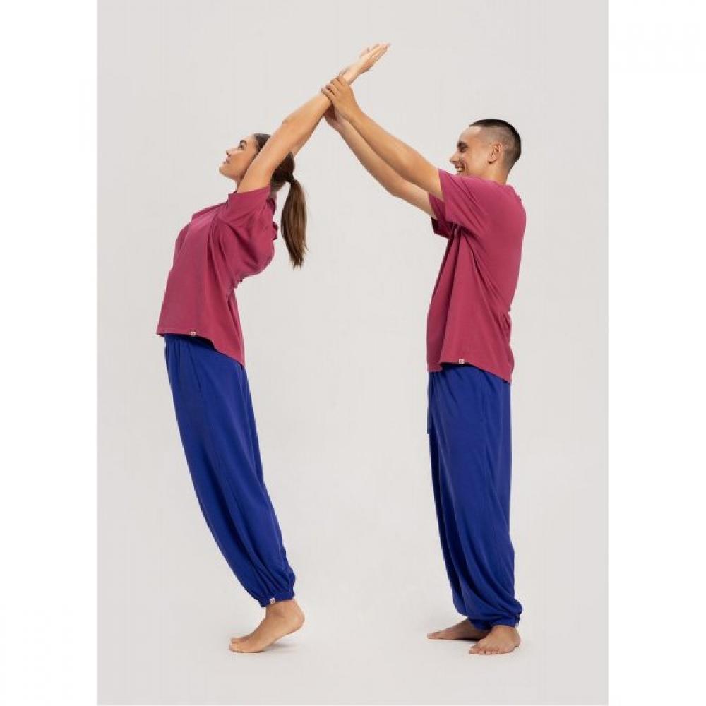 Брюки-джоггеры Budhi Mudra Синий Bluing/XS