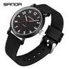 Sanda Fashion Slim Waterproof Sports Quartz Watch for Men & Women - Exam-Friendly, Fresh & Simple Design.