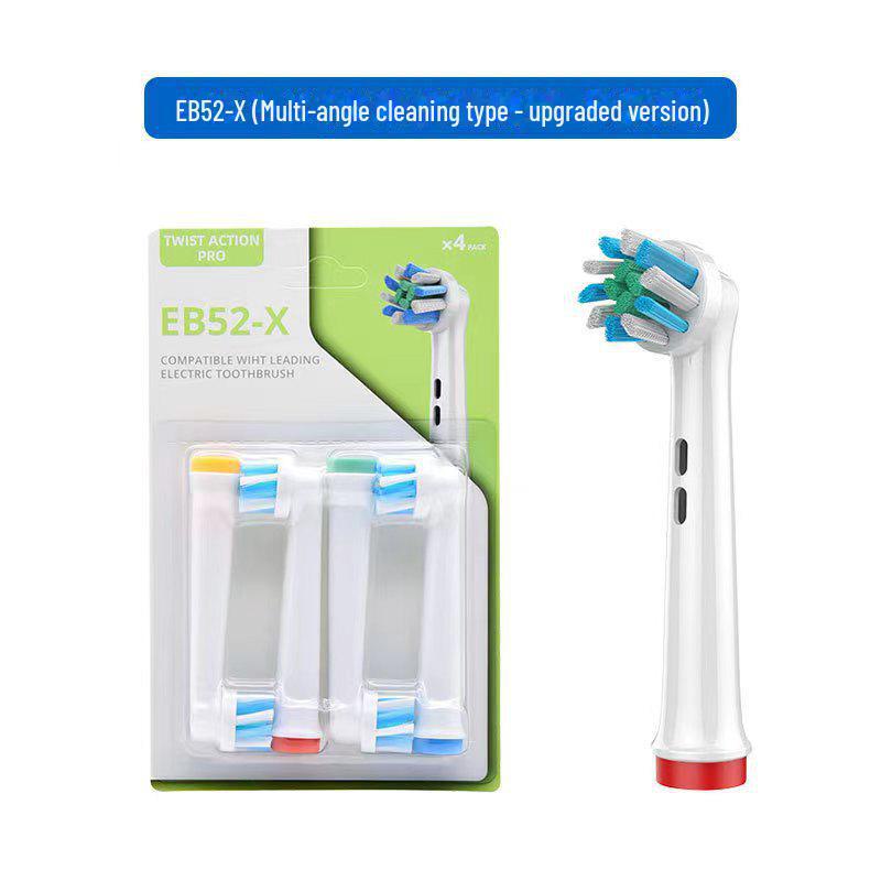 EB50X/EB-60X Wielokątowa obrotowa głowica szczoteczki do szczoteczki elektrycznej Orebee, kompatybilna z włosiem DuPont