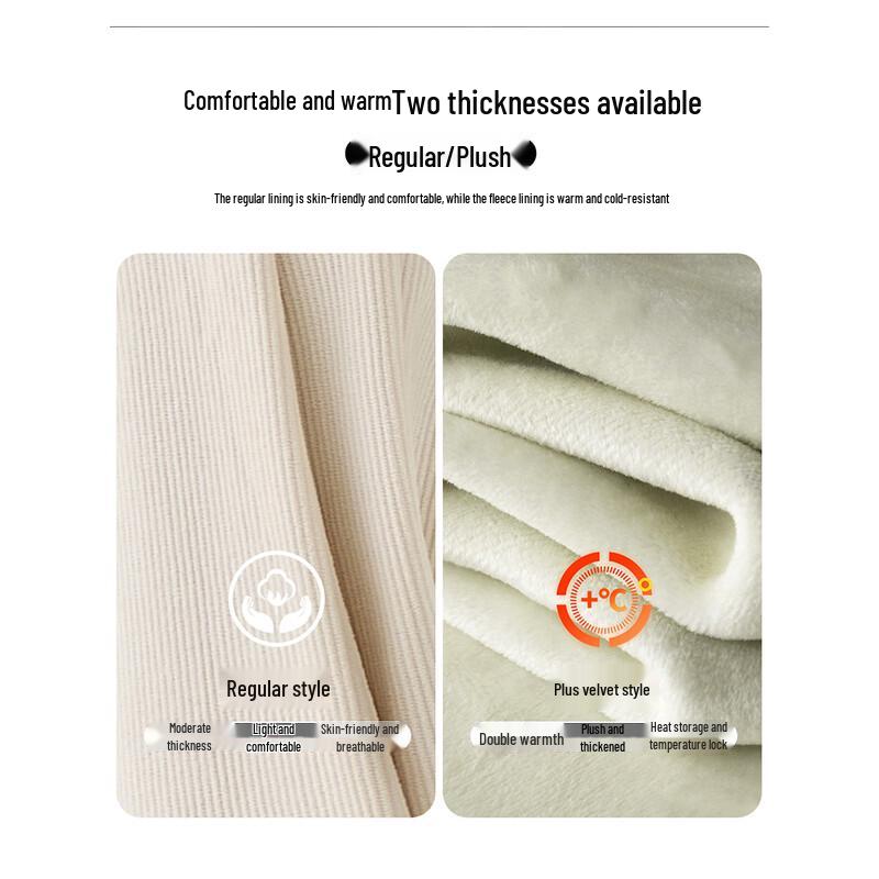 CHOCOOLATE Men's Corduroy Loose Straight Casual Pants