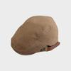 Retro Beret Women's Spring and Autumn Versatile, Showing a Small Face, Wearing a Forward Hat, Korean Big Head Circumference Newsboy Hat