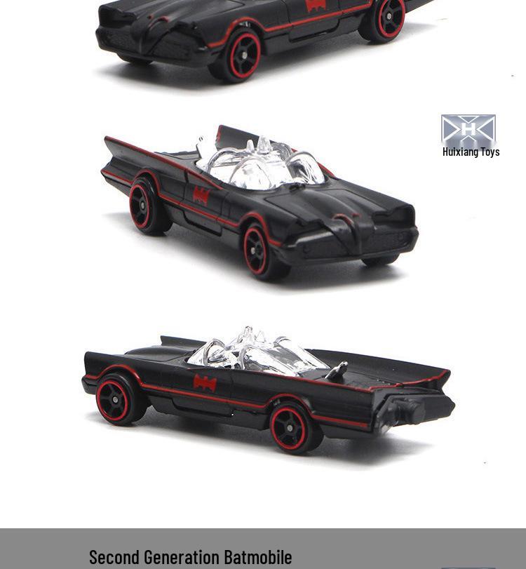 6th Gen Batmobile Alloy Set: Children's Toy Car Model