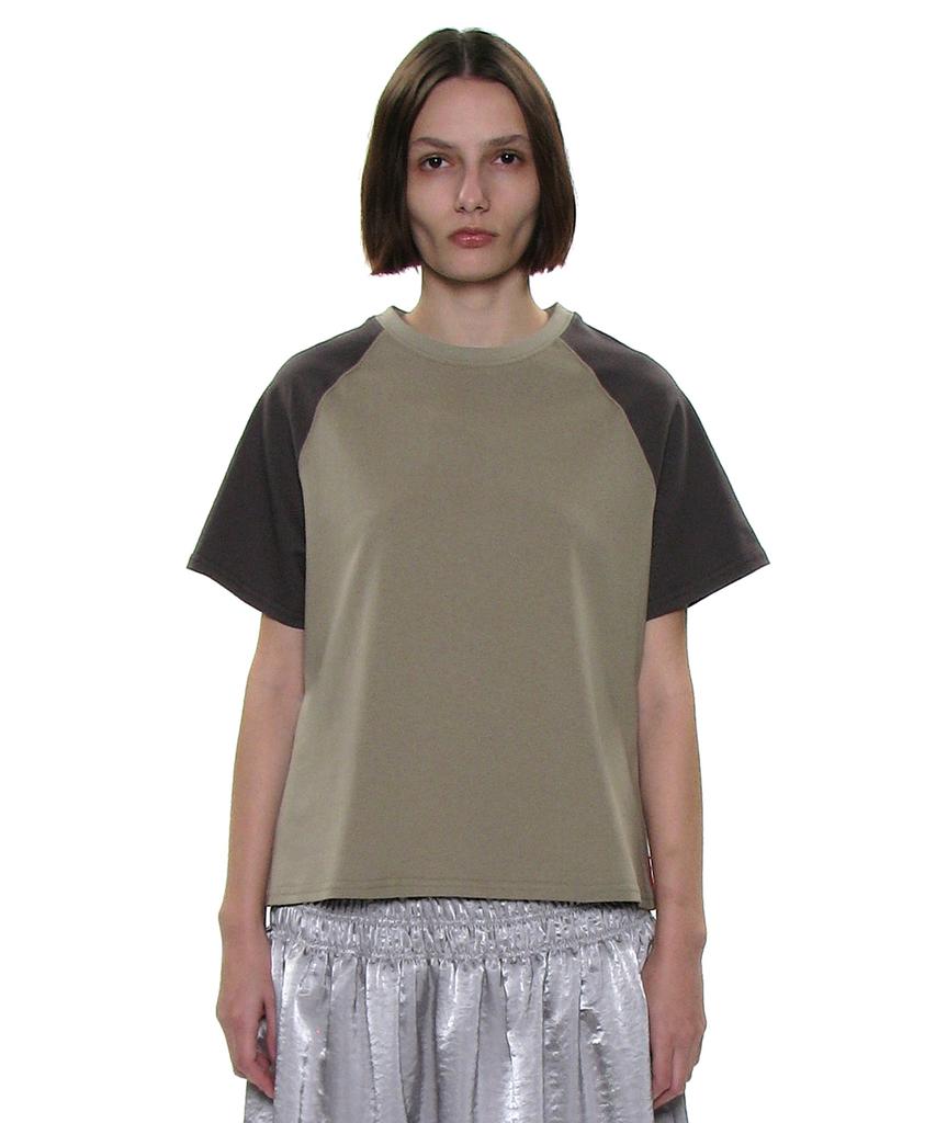 PARTIMENTO WOMEN Pwc Colorblock Oversized Everyday Tea_Light Khaki