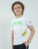 MONTE CARLO Boy's Regular Fit Printed Half Sleeve T-Shirt
