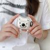 Cartoon Cute Bear Head Earphone Case for Apple AirPods 1 /1 Protective Cover One or Two Generations Anti-drop