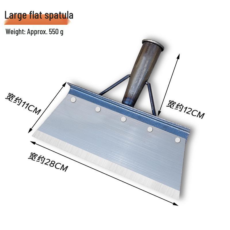 Manganese Steel Multi-Purpose Shovel: Ideal for Manure, Ice, and Snow Removal in Agriculture and Breeding.