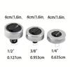 1-3 Pcs Mini Adjustable Ratchet Wrench Quick and Labor-saving Aluminum Alloy Small Portable Mini Ratchet Wrench Plumbing Tools