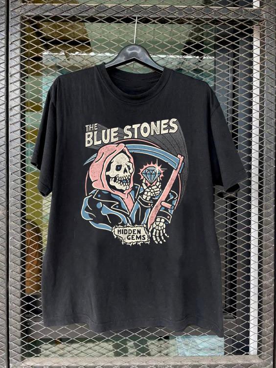 THE BLUE STONES Hidden Gems Album Black T Shirt All Size S-5Xl AL853