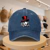 Unisexs Poker Dice Baseball Cap  Adjustable Casual Duckbill Hat for SpringAutumn Beach  Travel  Unisex Fashion Cap