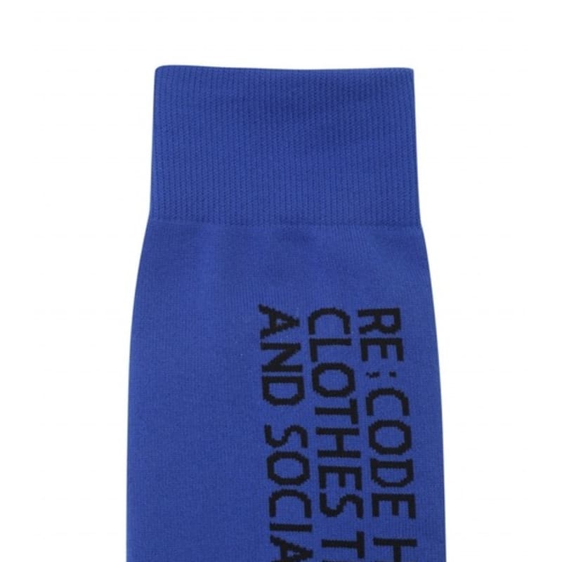 RE;CODE Slogan Logo Socks_RYAAM23814BUX