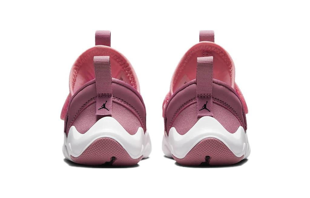 Jordan 23/7 Pink Coral TD Slip Resistant Anti Kick Slip Resistant Anti Kick Low top Toddler Shoes Pink White DQ9294-616