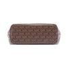 MICHAEL KORS Eliza Series Presbyopia Printed Leather Tote Bag Mother Bag Shoulder Crossbody Handbag Extra Small Women's Dark Brown