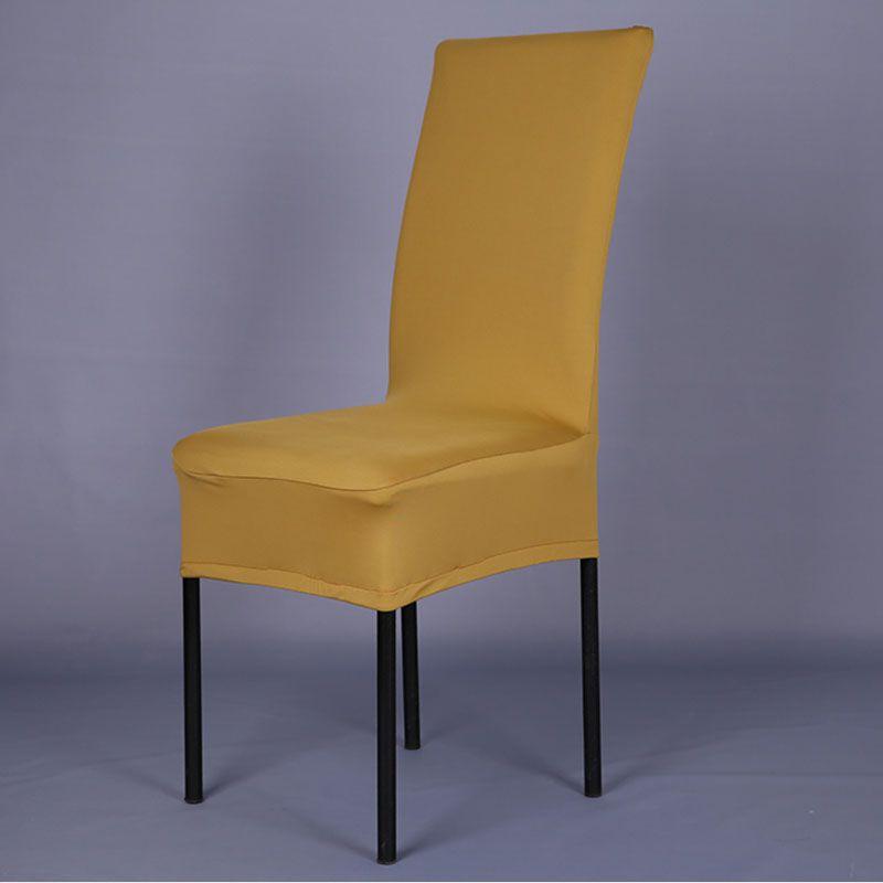 Premium Stretch Spandex Dining Room Chair Cover For Elegant Furniture Decor