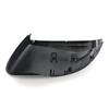 1 Paar Auto-Glanz-Schwarz-Rückspiegel-Abdeckungsschutz für Golf 6 MK6 R VI 2009-2013 Auto-Rückspiegelabdeckungen