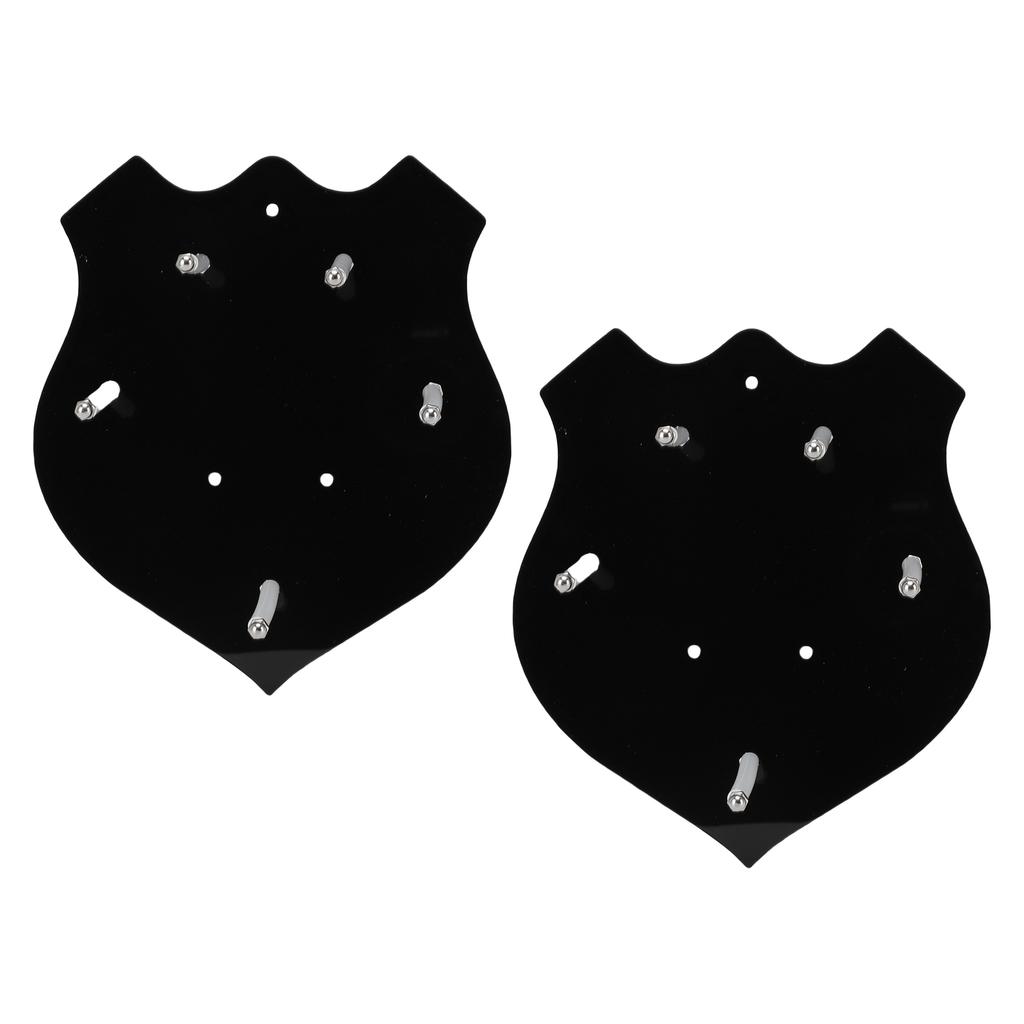 2pcs Sword Wall Mount Acrylic Sword Stand Hanger Rack Axe Holder Multi Purpose for Display Decoration