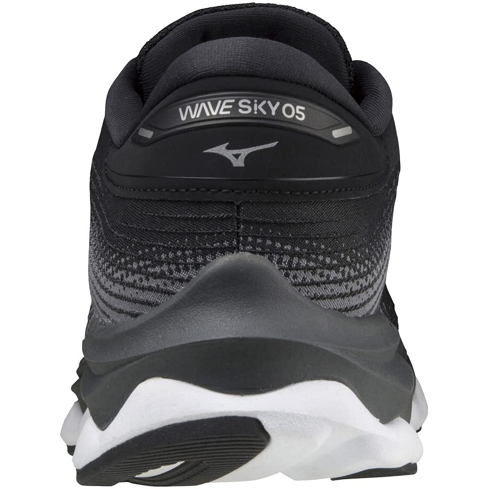 Mizuno Wave Sky 5 Running Size for and Training Shoes, Lightweight, Men's, Black/Black, 28.0 cm, 4E, Jogging, Marathons, Sports,