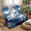 Erling Haaland Soft Flannel Fleece Blanket Lightweight Cozy Warm Throw Blanket For Sofa Bed Home Decor