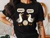 Volleyball Seagulls "Mine!" Shirt — Beach Cartoon Tee, Summer Humor Graphic, Coastal Vacation Shirt, Ocean Bird Lover Gift