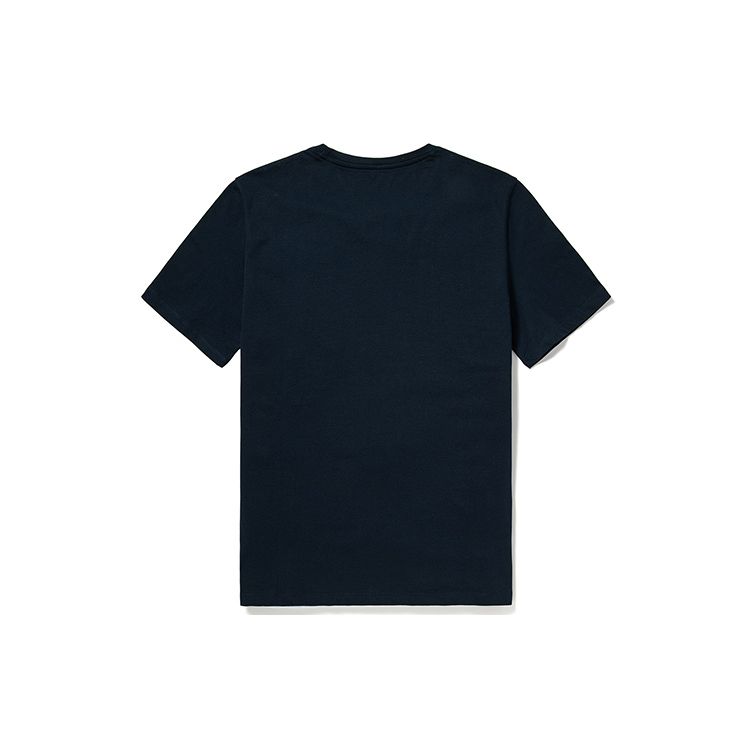 Timberland Outdoor Casual Tree Logo Printed Short Sleeve T-Shirt Men Tops Deep-Navy A24RF-433