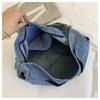IELGY Denim Bag Fashion Commuter Shoulder Large Capacity Crossbody Bag