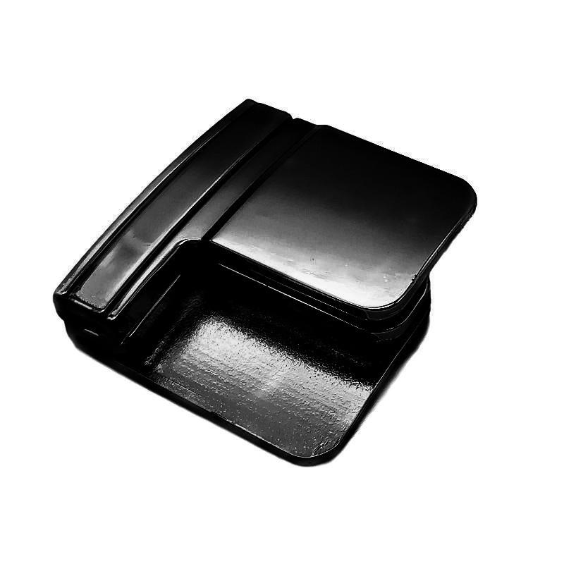 Adjustable Unisex Leather Belt with Quick Release and Foldable Buckle