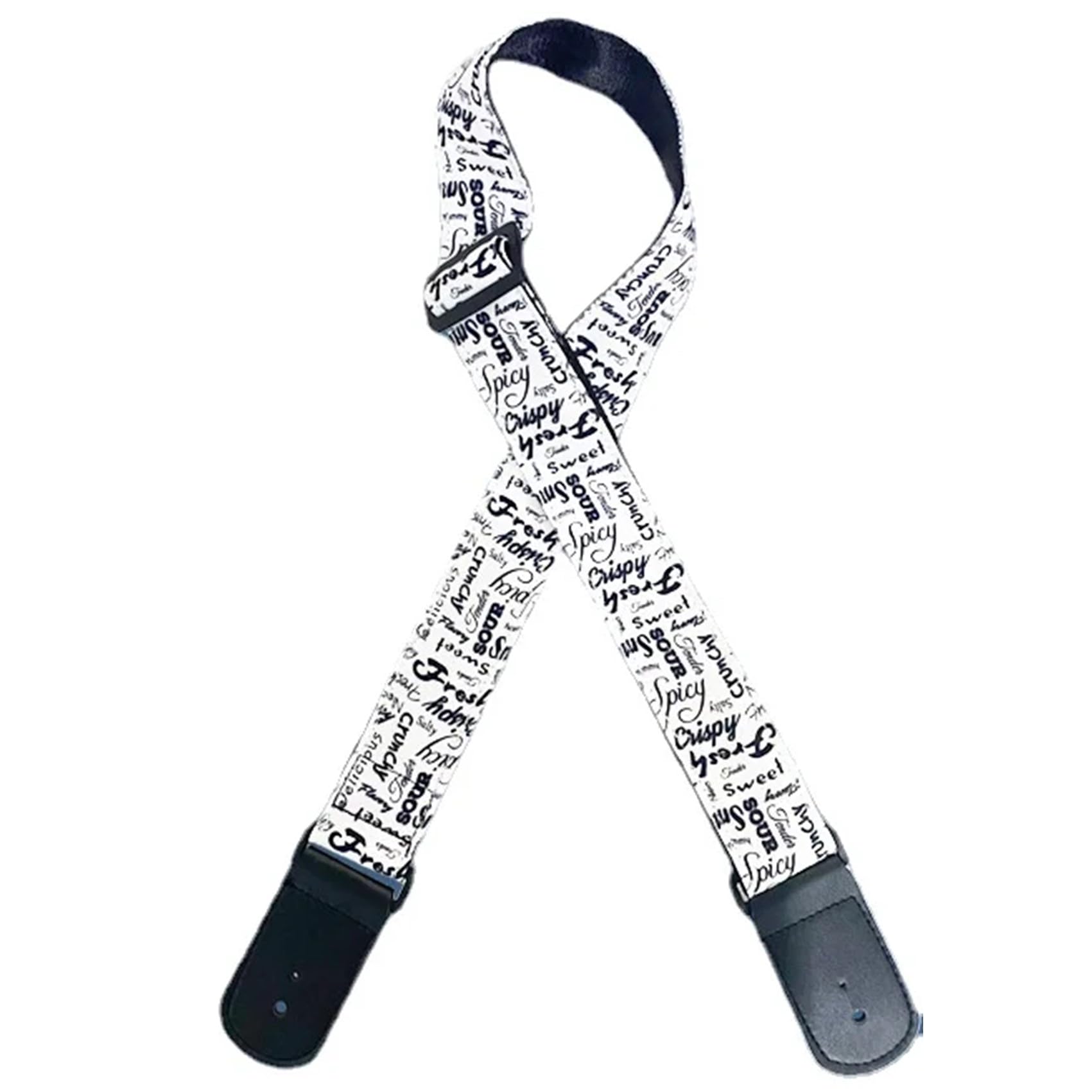 

Ремінець для гітари Cute Strap Guitar Bass Acoustic Electric Belt Lock with English [NOELAMOR] (Обкладинні листи, білий)