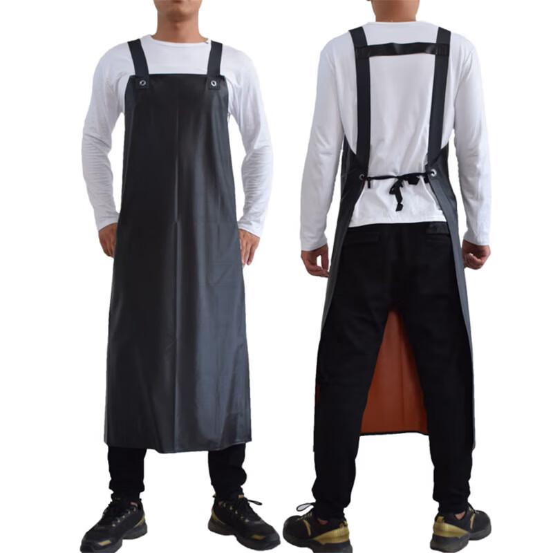 Yulong Waterproof Oil-proof Thick Leather Apron Set