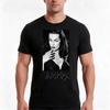 Vampira TShirt Summer Casual Cotton Tee Oversized Streetwear Tops Vintage Graphic Print Loose Fit Short Sleeve Cotton