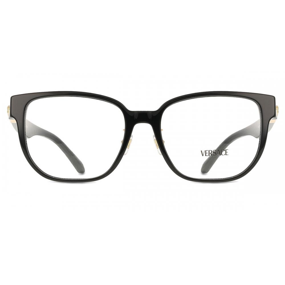 

Versace Ve3360d Asian Fit Gb1 Women Eyeglasses Black/54-18-145