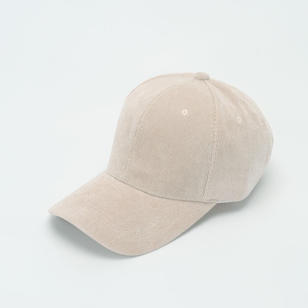

Corduroy Baseball Cap Women s Retro Solid Color Dad Hat Autumn Winter Hats For Men Women Unisex Casual Keep Warm Curved Brim 56-58cm бежевый
