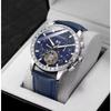 Forsining Men's Fashion Leisure Tourbillon Multi-function Automatic Mechanical Watch