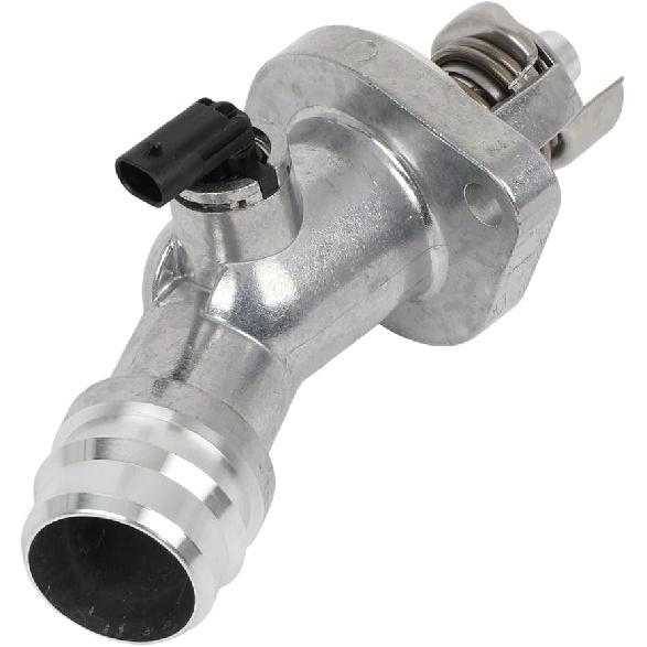 ROADFAR Thermostat Housing, Coolant Thermostat Housing Assembly Fits For Hyundai Elantra Kona Veloster, For Kia Forte Forte5 Seltos Soul Replaces